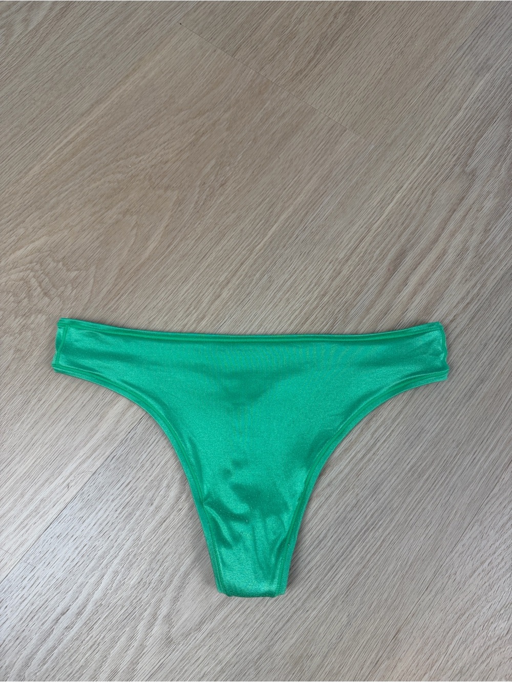 Vintage Victoria’s Secret Second Skin Stretch Satin Thong Panty M